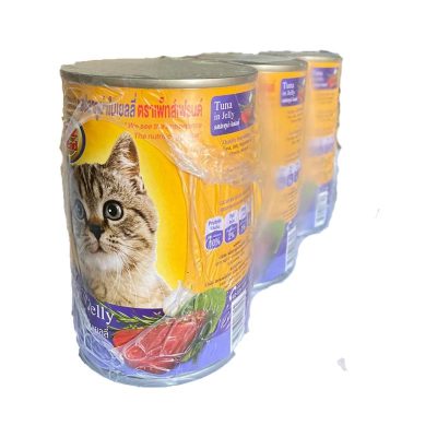 Petz Friend Cat Food Tuna 400 g x 3.เพ็ทส์เฟรนด์ อาหารแมว รสทูน่า 400 กรัม X 3 ซอง