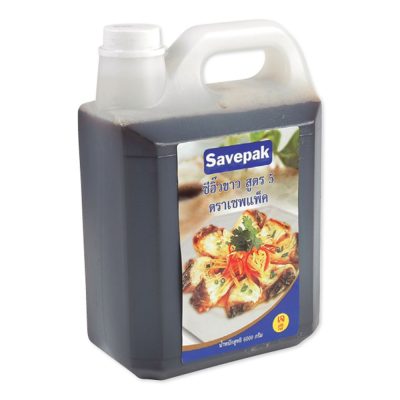 Savepak Soybean Sauce Formula 5 6000 ml.เซพแพ็ค ซีอิ๊วขาว สูตร 5 6000 กรัม.