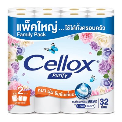 Cellox Purify Toilet Tissue Double Roll x 32 rolls