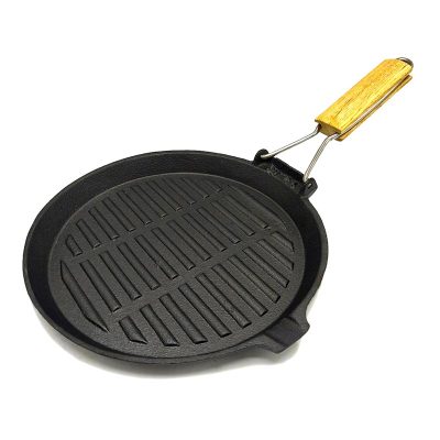 Color Kit Cast Iron Round Pan for Toast-Grill 23.5 cm.คัลเลอร์ คิท กระทะเหล็กกลม สำหรับปิ้ง-ย่าง ขนาด 23.5 ซม.