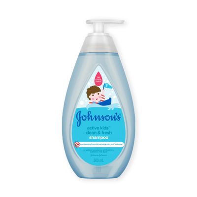 Johnson’s Shampoo Active Fresh 500 ml.จอห์นสัน เบบี้ แชมพู สูตรแอคทีฟ เฟรช ขนาด 500 มล.