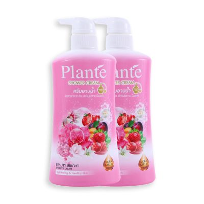 Plante Shw Cream Beauty 500 ml Twin Pack.แพลนเต้ ครีมอาบน้ำ กลิ่นบิวตี้ ไบรท์ ขนาด 500 มล. แพ็คคู่