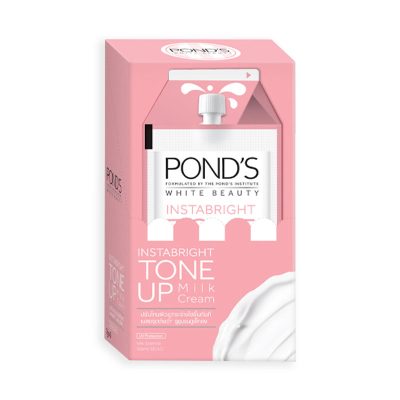 POND’S White Beauty Tone Up 7 g x 6.พอนด์ส ไวท์ บิวตี้ โทนอัพครีม ขนาด 7 กรัม แพ็ค 6 ซอง