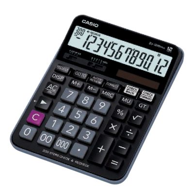 CASIO Calculator #Dj-120D-W-Dh.คาสิโอ เครื่องคิดเลข รุ่น DJ-120D