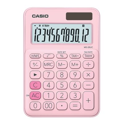 Casio Calculator #MS-20UC.คาสิโอ เครื่องคิดเลข รุ่น MS-20UC