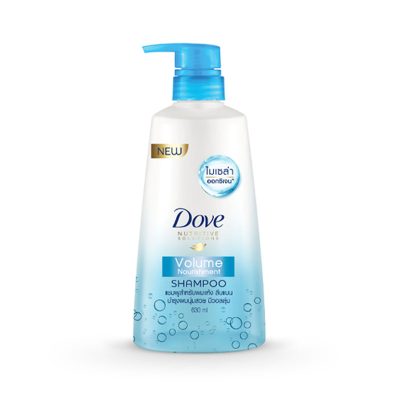 Dove Shampoo Skyblue 630 ml.โดฟ แชมพู วอลุ่ม นอริชเมนท์ ขนาด 630 มล.