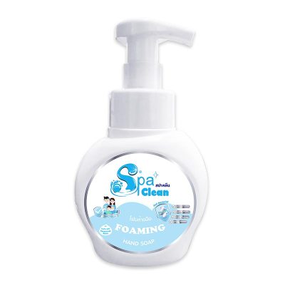 Spa Clean Foaming Hand Soap Antibacterial Blue 250 ml.สปาคลีน โฟมล้างมือ แอนตี้แบคทีเรีย สีฟ้า 250 มล.