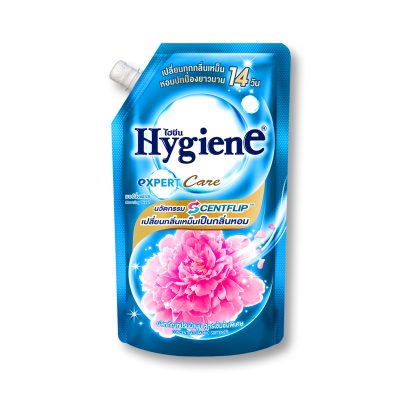 Hygiene Expert Care Concentrate Softener Morning Fresh Blue 540 ml.ไฮยีน เอ็กซ์เพิร์ทแคร์ น้ำยาปรับผ้านุ่ม สูตรเข้มข้น กลิ่นมอนิ่งเฟรช ฟ้า 540 มล.