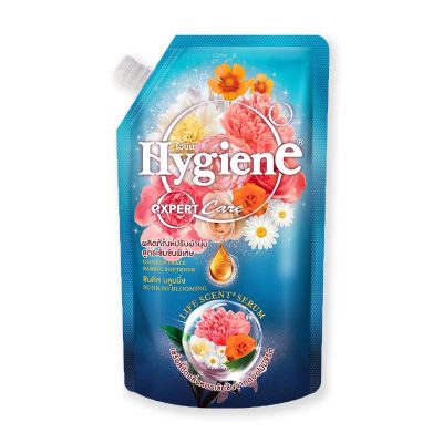 Hygiene Expert Care Life Scent Concentrate Softener Sun Kiss Blooming Aqua 540 ml.ไฮยีน เอ็กซ์เพิร์ทแคร์ ไลฟ์ เซ้นท์ น้ำยาปรับผ้านุ่ม สูตรเข้มข้น กลิ่นซันคิส บลูมมิ่ง อควา 54