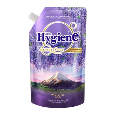 Hygiene Expert Care Concentrate Fabric Softener Wisteria 540 ml.ไฮยีน เอ็กซ์เพิร์ท แคร์ น้ำยาปรับผ้านุ่ม สูตรเข้มข้นพิเศษ กลิ่นวิสทีเรีย 540 มล.