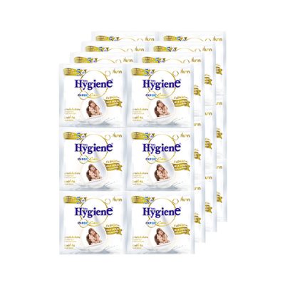 Hygiene Expert Care Concentrate Softener Milky Touch White 20 ml x 24.ไฮยีน เอ็กซ์เพิร์ทแคร์ น้ำยาปรับผ้านุ่ม สูตรเข้มข้น กลิ่นมิลค์กี้ทัช สีขาว 20 มล. x 24
