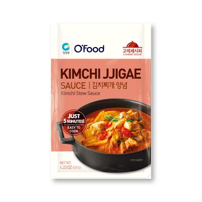 OFood Kimchi Jjigae Sauce 120g.โอฟู้ด ซอสซุปกิมจิชิเก 120 กรัม