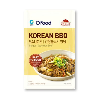 OFood Korean BBQ Sauce 120g.โอฟู้ด โคเรียนซอสบาร์บีคิว 120 กรัม