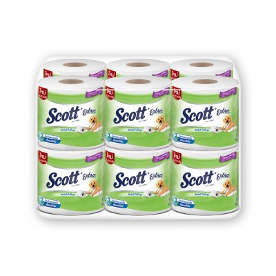 Scott Extra Big Roll Toilet Tissue x 12 Rolls.สก๊อตต์ เอ็กซ์ตร้า กระดาษชำระ บิ๊กโรล ยาวพิเศษ x 12 ม้วน