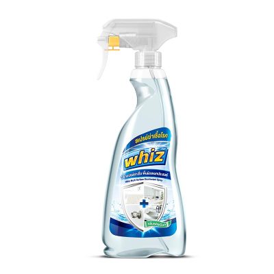 Whiz Multi Surface Disinfectant Spray Fresh Mint Scent 500 ml.วิซ สเปรย์ฆ่าเชื้อ พื้นผิวอเนกประสงค์ กลิ่นเฟรชมินท์ 500 มล.