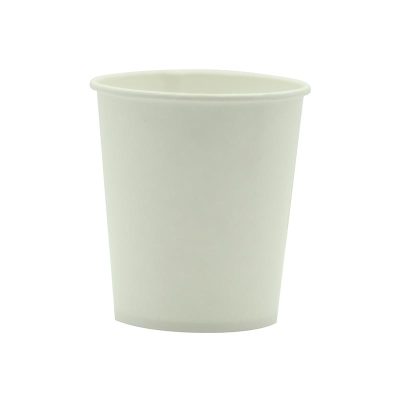 aro White Paper Cup 6.5 oz x 50 Pcs.เอโร่ ถ้วยกระดาษขาวไม่มีหู 6.5 ออนซ์ x 50 ชิ้น