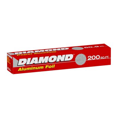 Diamond Aluminum Foil 12″ x 200 sq.ft.ไดมอนด์ อะลูมิเนียมฟอยล์ 12 นิ้ว x 200 ตารางฟุต