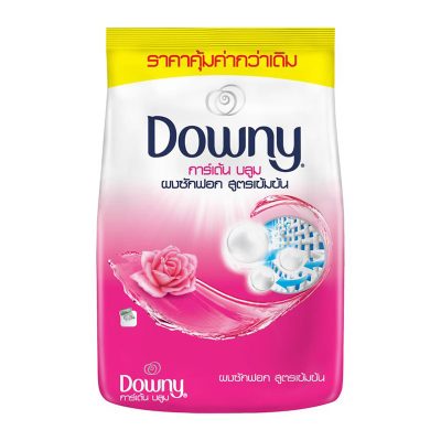 Downy Concentrate Detergent Garden Bloom 690g.ดาวน์นี่ ผงซักฟอกสูตรเข้มข้น กลิ่นการ์เด้นบลูม 690 กรัม