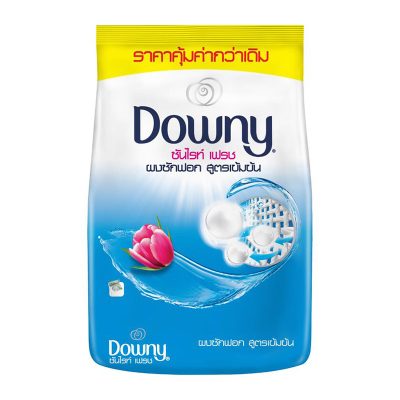 Downy Concentrate Detergent Sunrise Fresh 690g.ดาวน์นี่ ผงซักฟอกสูตรเข้มข้น กลิ่นซันไรท์เฟรช 690 กรัม