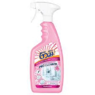 Tomi Bathroom Cleaner Spray Pro Cleaner 550ml.โทมิผลิตภัณฑ์สเปรย์ทำความสะอาดห้องน้ำโปรคลีนเนอร์ 550มล.