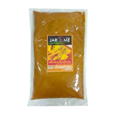 JAROME Yellow Curry Paste 1000 g.จะโหรม พริกแกงส้มพริกสด 1000 กรัม