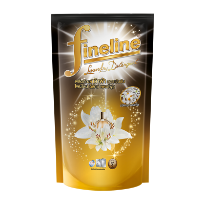 Fineline Liquid Concentrate Detergent Black 700 ml.ไฟน์ไลน์ น้ำยาซักผ้าสูตรเข้มข้น กลิ่นดีลักซ์ เพอร์ฟูม สีดำ 700 มล.