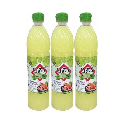 PFO. Lime Juice Mix 55% 700 ml x 3.อสร. น้ำมะนาว55% 700 มล. x 3 ขวด