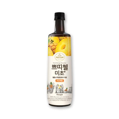 Micho Petitzel Fruit Vinegar Drink Pineapple 900 ml.มิโชะ เครื่องดื่มน้ำส้มสายชู รสสับปะรด 900 มล.