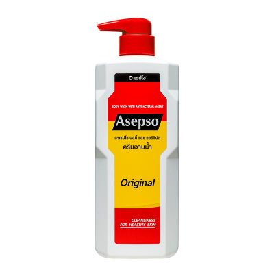 Asepso Body Wash Original 500 ml.อาเซปโซ ครีมอาบน้ำ บอดี้ วอช ออริจินัล 500 มล.