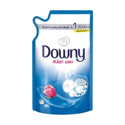 Downy Liquid Concentrate Detergent Sunrise Fresh Blue 600 ml.ดาวน์นี่ น้ำยาซักผ้า สูตรเข้มข้น กลิ่นซันไรซ์เฟรช สีฟ้า 600 มล.