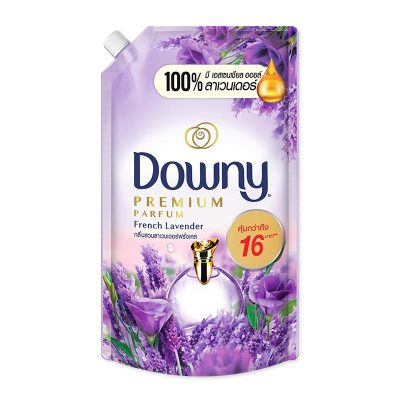 Downy Premium Parfum Fabric Softener French Lavender 1280 ml.ดาวน์นี่ น้ำยาปรับผ้านุ่มสูตรเข้มข้น กลิ่นสวนลาเวนเดอร์ฝรั่งเศส 1280 มล.