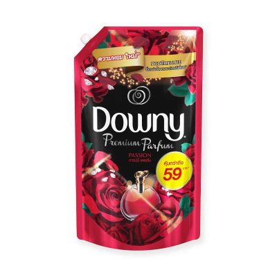 Downy Concentrate Softener Passion 1350 ml.ดาวน์นี่ แพชชั่น น้ำยาปรับผ้านุ่มสูตรเข้มข้น ขนาด 1350 มล.