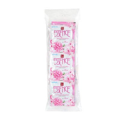 Essence Liquid Detergent Floral Pink 30 ml x 12.เอสเซนซ์ น้ำยาซักผ้า กลิ่นฟลอรัล สีชมพู 30 มล. x 12 ซอง
