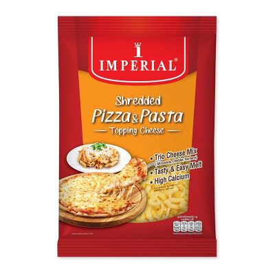Imperial Pizza and Pasta Topping Cheese 150g.อิมพีเรียล พิซซ่าและพาสต้าชีสเส้น 150 กรัม
