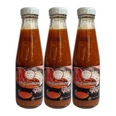 Jakkapat Mala Suki Sauce 225g x 3 Bottles.ตราจักรพรรดิ น้ำจิ้มสุกี้ สูตรพริกหม่าล่า 225 กรัม x 3 ขวด