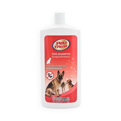 Petz Friend Dog Shampoo For Tick And Flea 1000 ml.เพ็ทส์เฟรนด์ แชมพูสำหรับสุนัขสูตรสำหรับกำจัดเห็บหมัด 1000 มล.