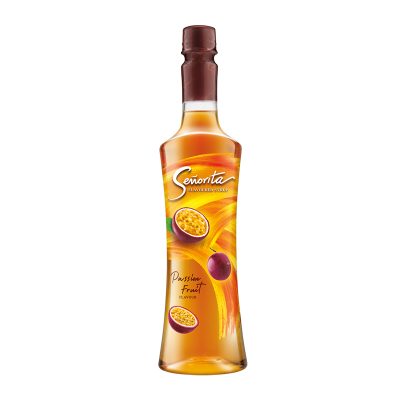 Senorita Passion Fruit Flavoured Syrup 750 ml.เซนญอริต้า ไซรัป กลิ่นเสาวรส 750 มล.